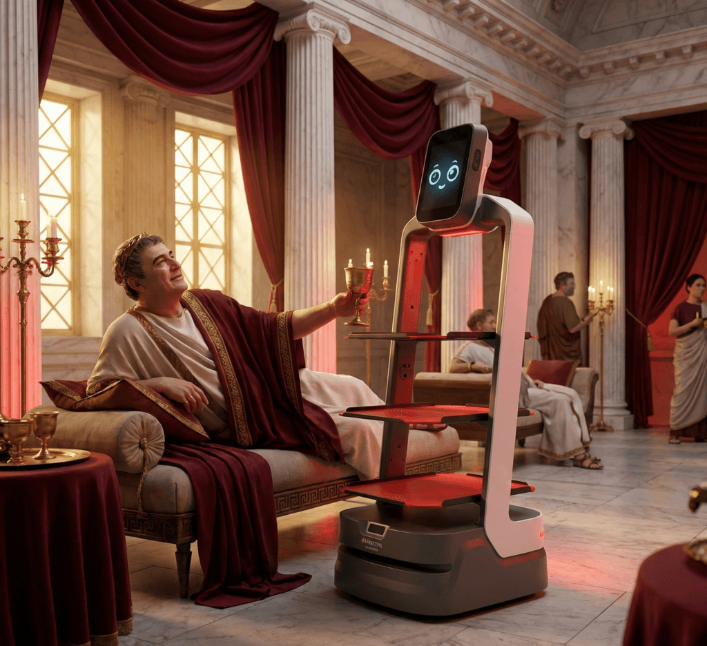 La Evolución de los Camareros: De la Taberna Antigua a la Revolución del Robot Camarero